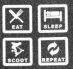 Шкурка Freescoot Eat Sleep Scoot Repeat