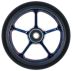Колелце Black Pearl Original Double V3 110 Chrome Blue