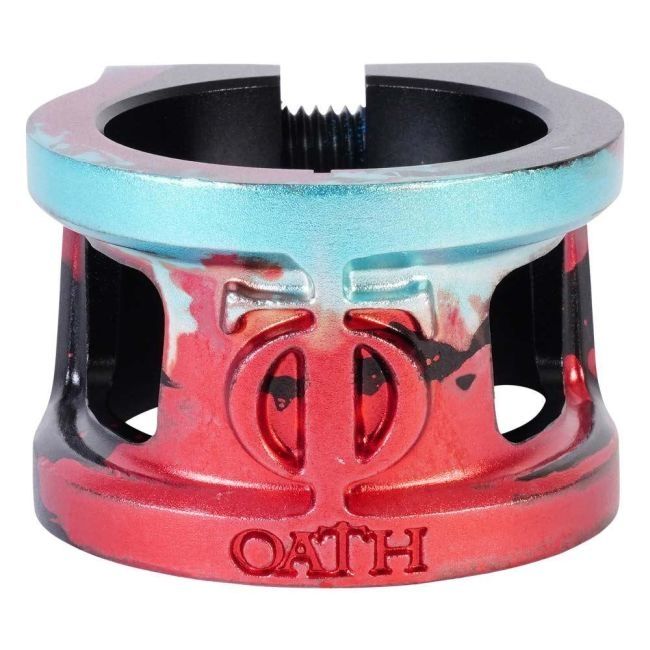 Кламп Oath Cage V2 Black Teal Red