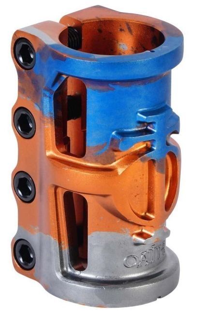 CЦC Oath Cage V2 Orange Blue Titanium