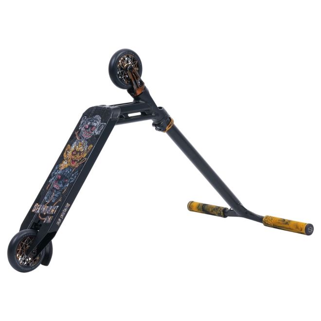 Фрийстайл Тротинеткa Triad Psychic Delinquent Mini Black Gold
