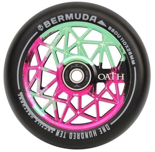 Колелце Oath Bermuda 110 Green Pink