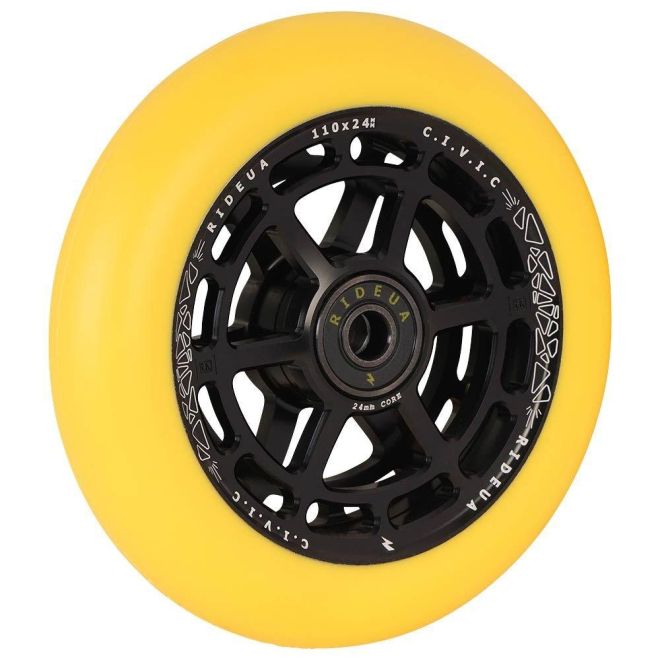 Колелце UrbanArtt Civic 110 Yellow Black