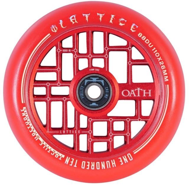 Колелце Oath Lattice 110 Red