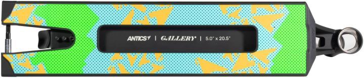 Дек Antics Gallery 5.0 x 19.5 Black