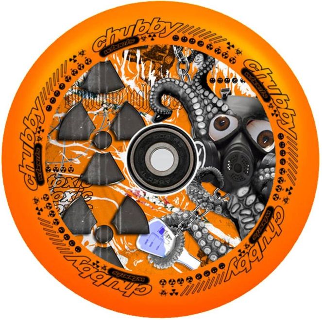 Колелце Chubby Lab 110 Radioactive Orange