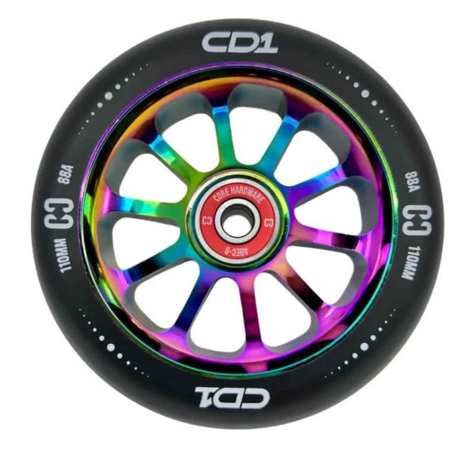 Колелце CORE CD1 110 Black Neochrome