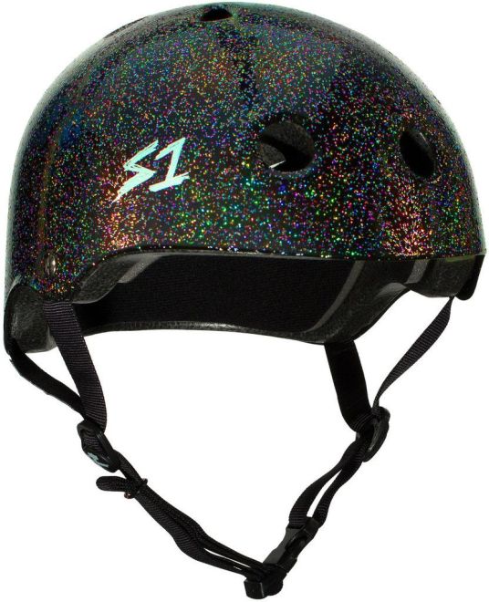 Каска S-One Lifer Black Gloss Glitter