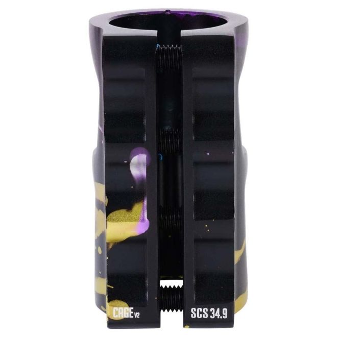 CЦC Oath Cage V2 Black Purple Yellow