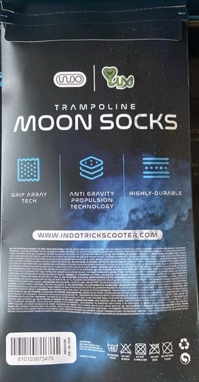 Trampoline Тротинеткa Indo Pro V2 Blue + Moonsocks