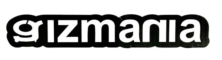 Стикер GIZMANIA Rectangle M White