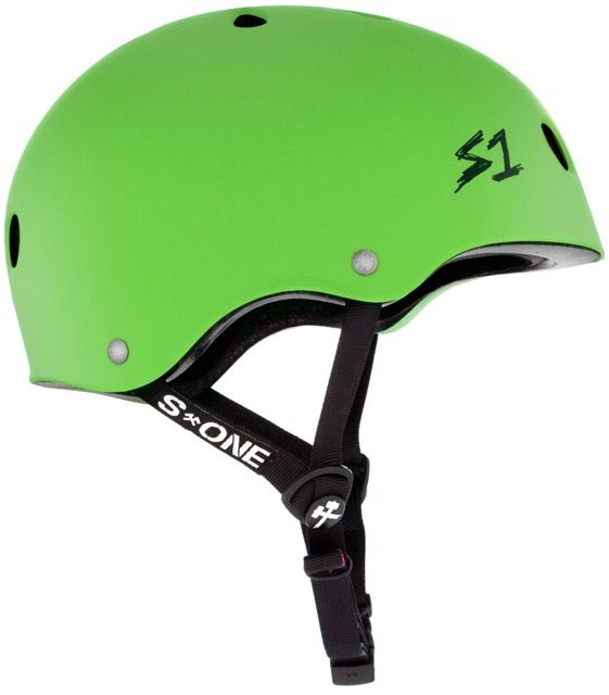 Каска S-One Lifer Bright Green Matte