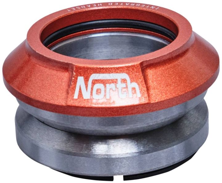 Хедсет North Integrated Trans Orange
