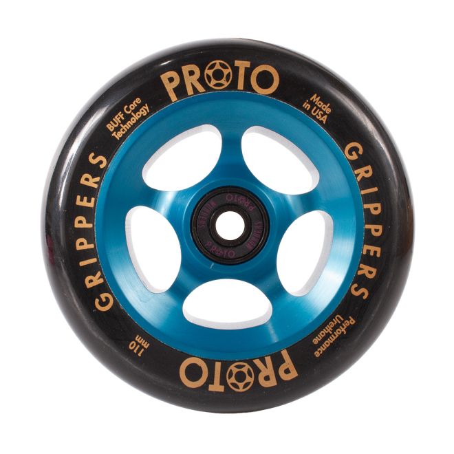 Колелце PROTO Gripper 110 Black on Blue