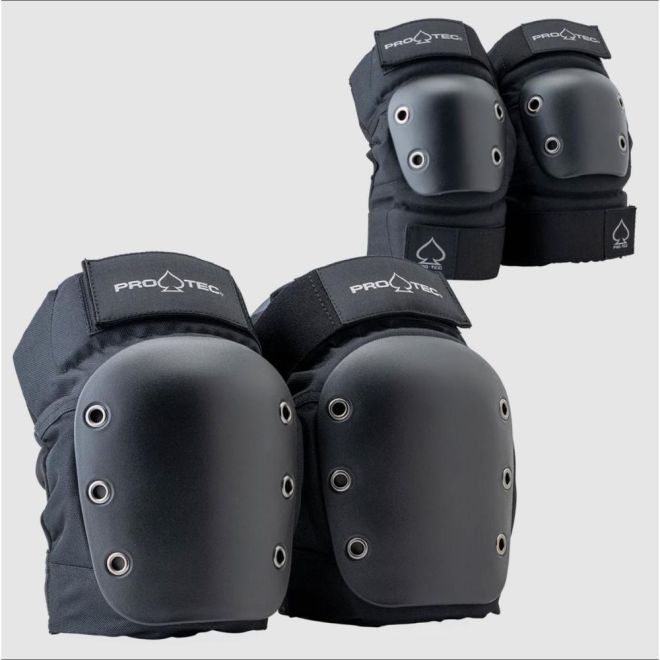 Подложки за колене и лакти Pro-Tec Open Black