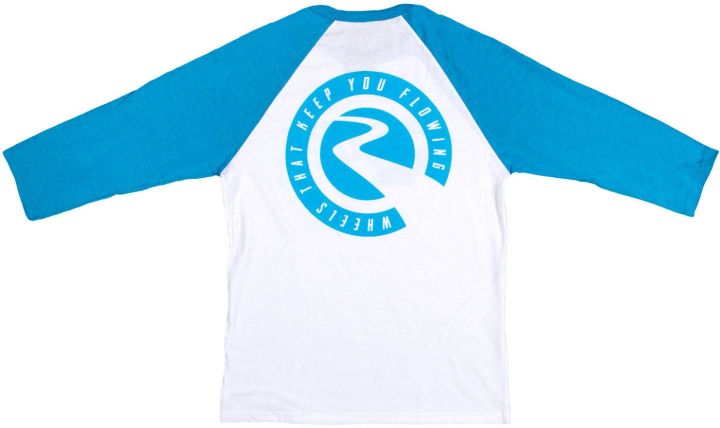 Фланелка River Classic Logo 3/4 Sleeve White