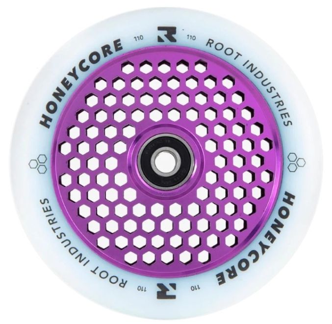 Root Honeycore Wheel 110 Purple White