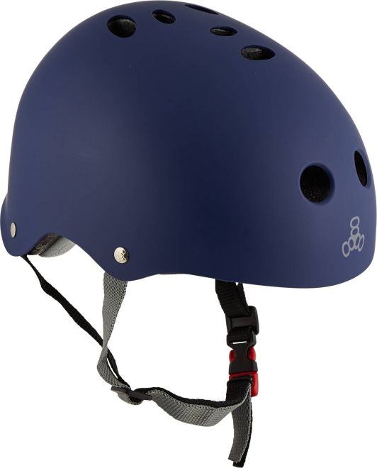 Каска Triple Eight Certified Sweatsaver S-M Navy Rubber