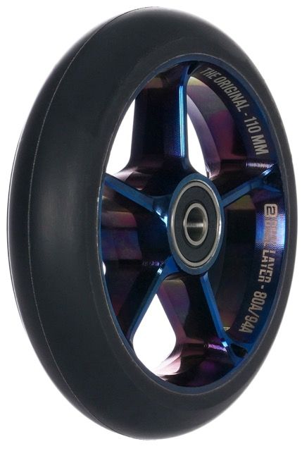 Колелце Black Pearl Original Double V3 110 Chrome Blue